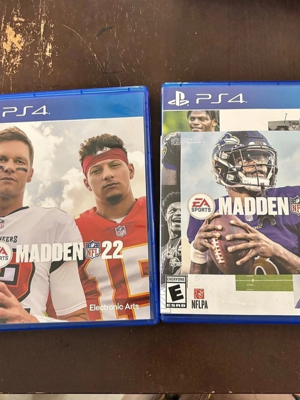 Madden NFL 21 & 22 PS4 Sony PlayStation 4 EA Sports Football 2 Game Lot